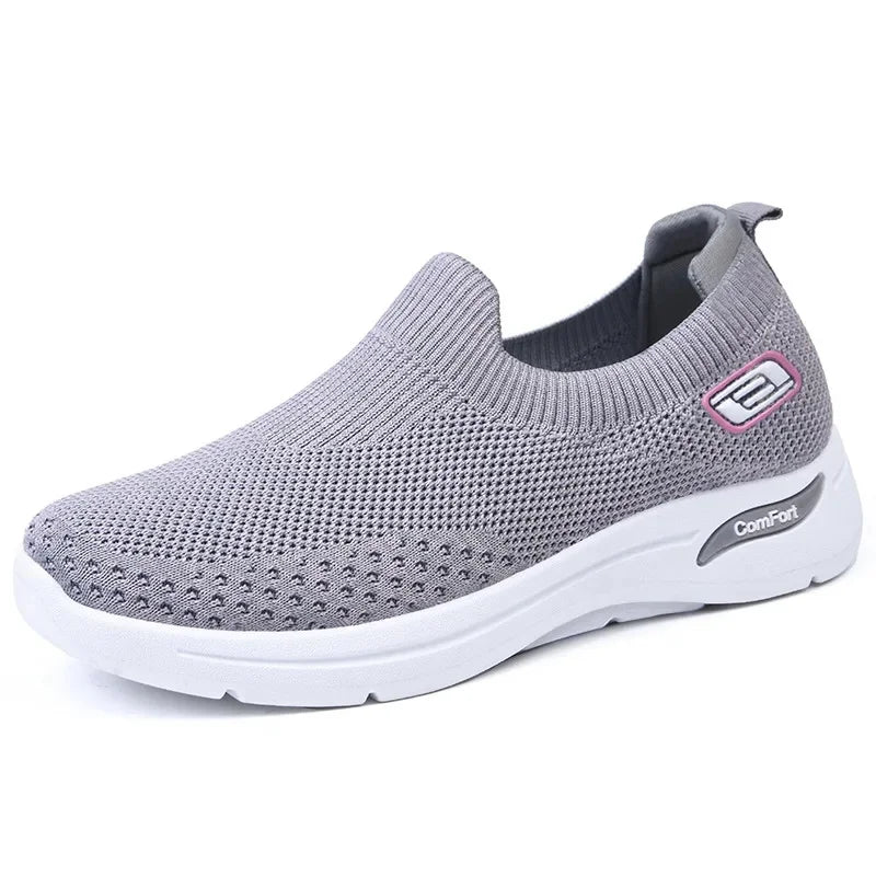 Billie | Everyday Ease Trainers - Grey