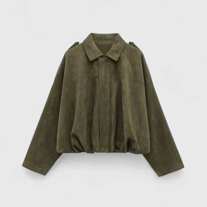 Chrystiah | Comfortable Jacket - Army Green