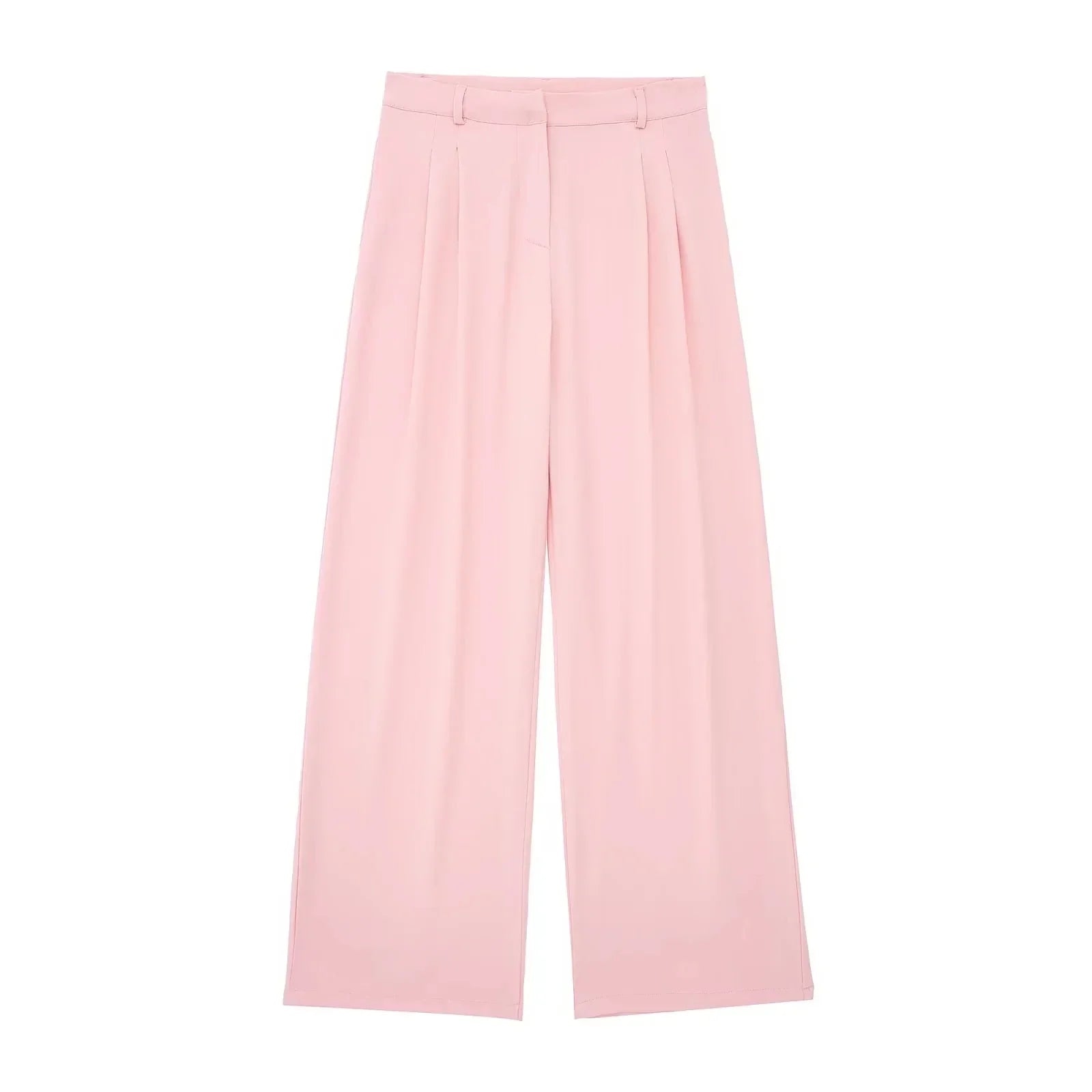 Women Halter Waistcoat and Trouser Co-ord Set with Wide Leg - 13