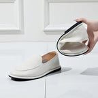 Women's Loafers Slip-On Flat with Round Toe - 5