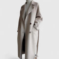 Zyrenya | Elegant Coat - Beige