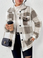 Martin | Stylish Check Fleece Jacket