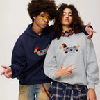 Women's Hoodie with Embroidered Dachshund Design - 3