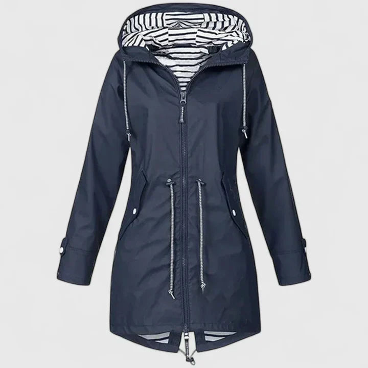 Kourtnii | Comfortable Jacket - Navy Blue