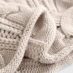 Women's Jumper High Neck Cable Knit Long Sleeve - 5