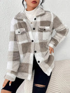 Martin | Stylish Check Fleece Jacket - 2