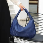 Women's Shoulder Bag with Woven Braided Texture - 9