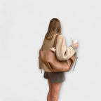 Women's Vintage-Style Tote Bag with Spacious Interior and Secure Closure - 6
