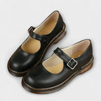 Rael | Orthopaedic Mary Jane Shoes - Black