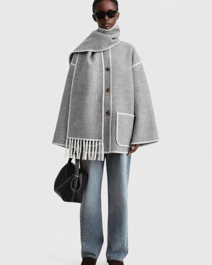 Jayzmarah | Stylish Jacket - Light Grey