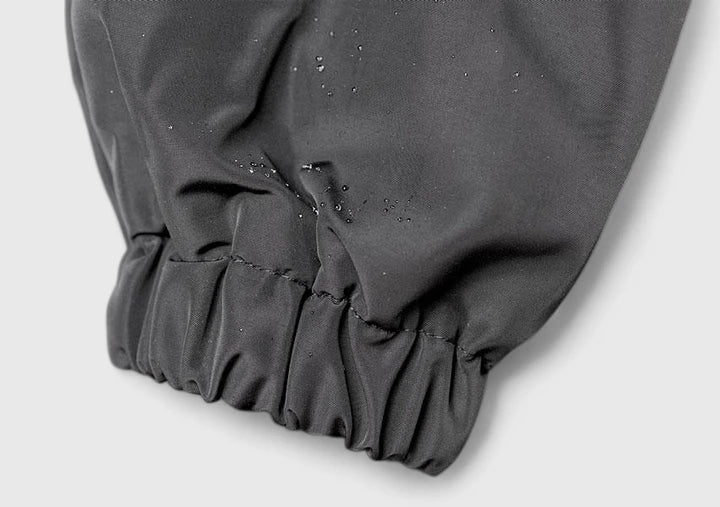 Women's Oversized Hooded Coat with Elasticated Cuffs - 12