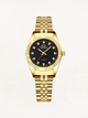 Gold/Black Dial