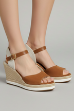 Maya | Women’s Closed-Toe Espadrille Sandals with Slingback Strap