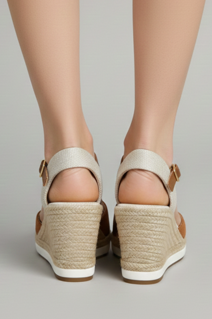 Maya | Women’s Closed-Toe Espadrille Sandals with Slingback Strap - 3