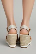 Maya | Women’s Closed-Toe Espadrille Sandals with Slingback Strap - 3