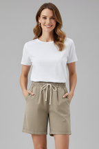 Faith | Women’s Shorts with Drawstring Waist and Pockets