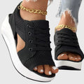 Marlene | Comfy Sandals - Black