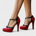Oriah | Orthopaedic Heels - Red