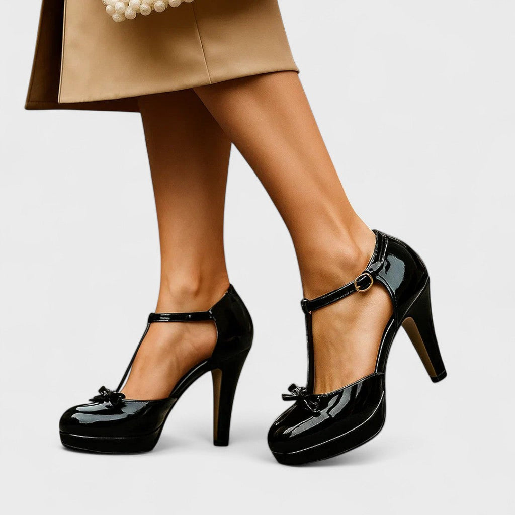 Oriah | Orthopaedic Heels - Black