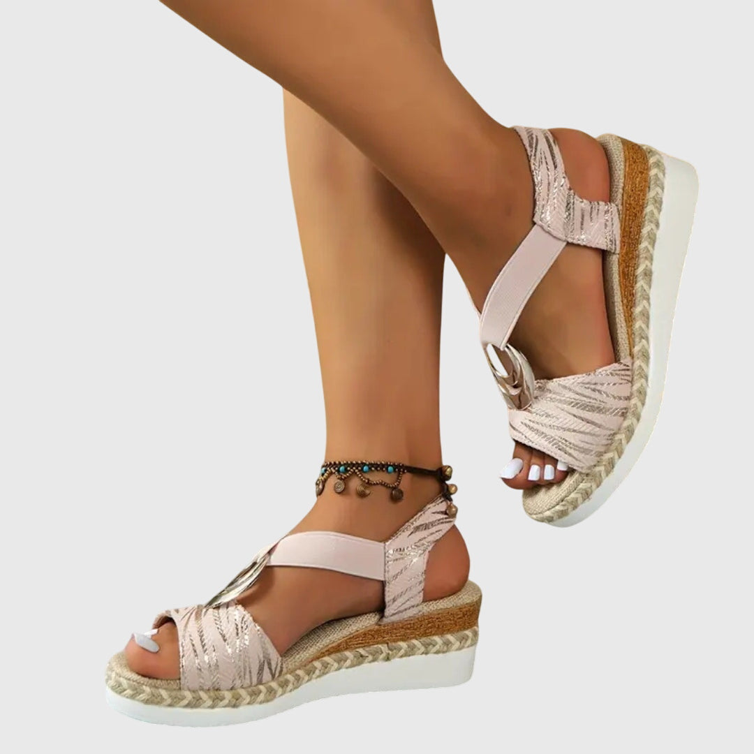 Olivia | Orthopaedic Sandals - Pink 1