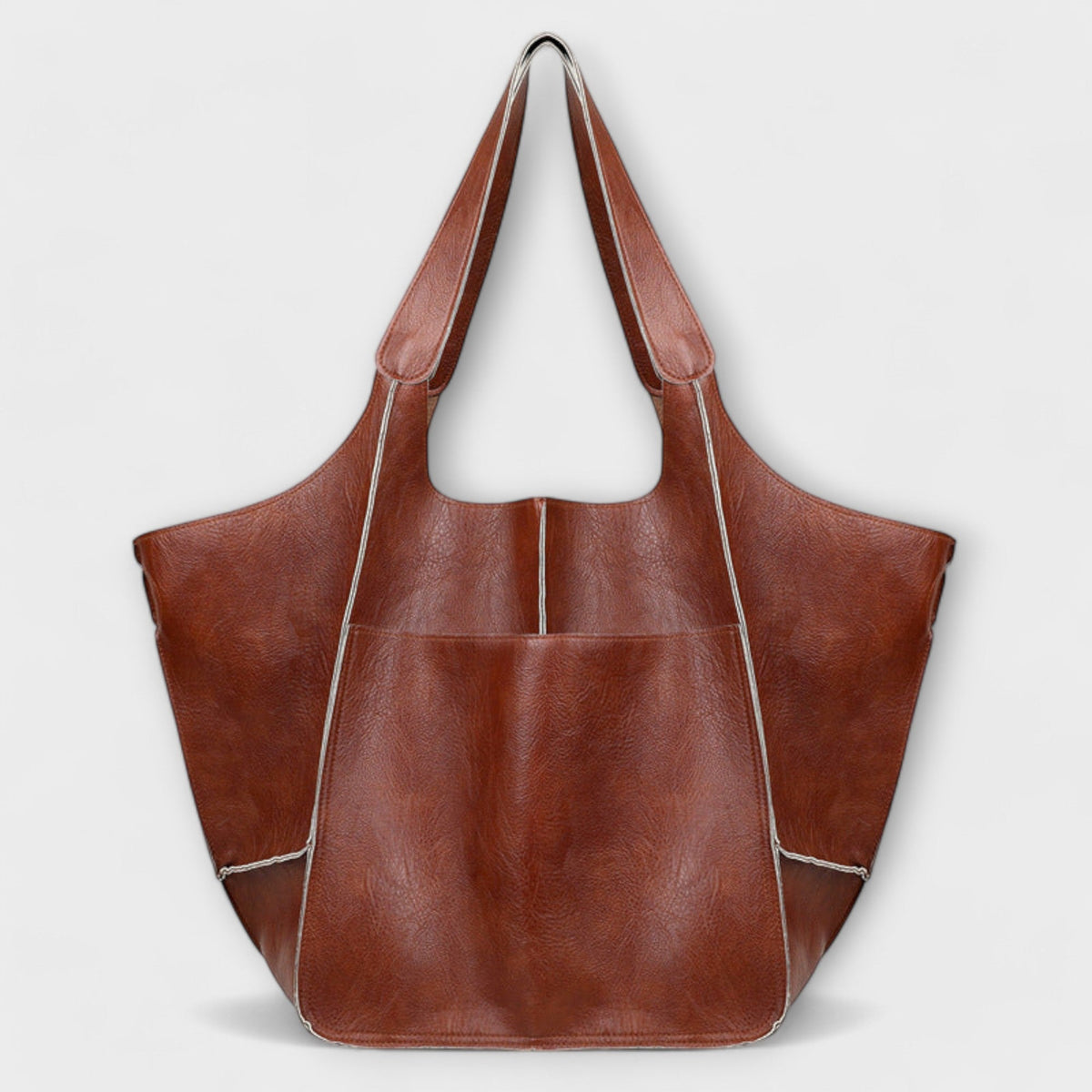 Women's Oversized Weekend Tote Bag with Shoulder Straps - 13