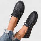 Women's Trainers with Lace-Up Front and Cushioned Sole - 8