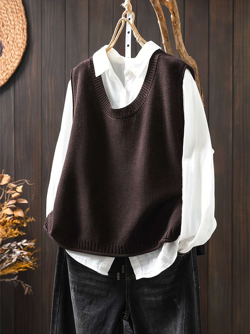 Women's Cardigan Relaxed Fit with Button Detailing - 3
