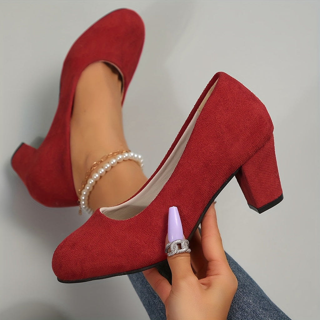 Tazie | Orthopaedic Heels - Red