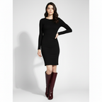 Women's Knee High Boots with Pointed Toe and Stiletto Heel - 3