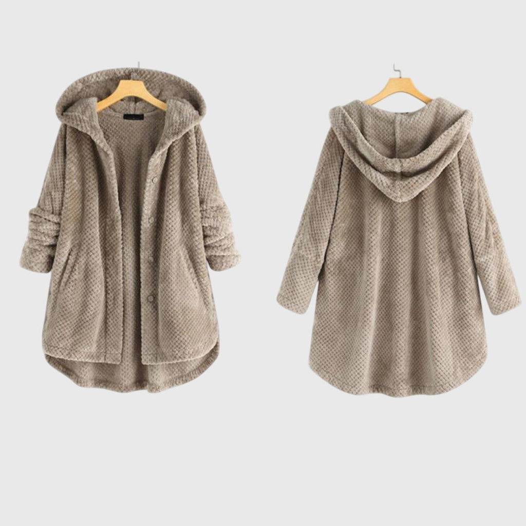 Franca - Fleece Jacket with Hood - 10