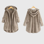 Franca - Fleece Jacket with Hood - 10