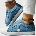 Elena | Orthopaedic Trainers - Sky Blue