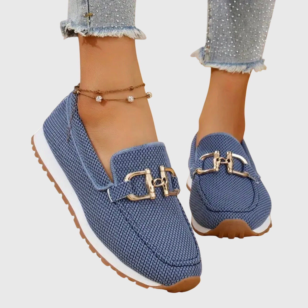Susana | Orthopaedic Loafers - Blue