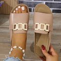 Adele | Orthopaedic Wedge Heel Sandals - Pink
