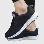 Women's Trainers with Cushioned Sole and Lace-Up Fastening - 3