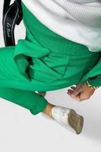 Women's Blazer and Jogger Two-Piece Set - 15