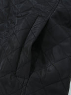 Women's Quilted Jacket Hooded with Fleece Lining - 8