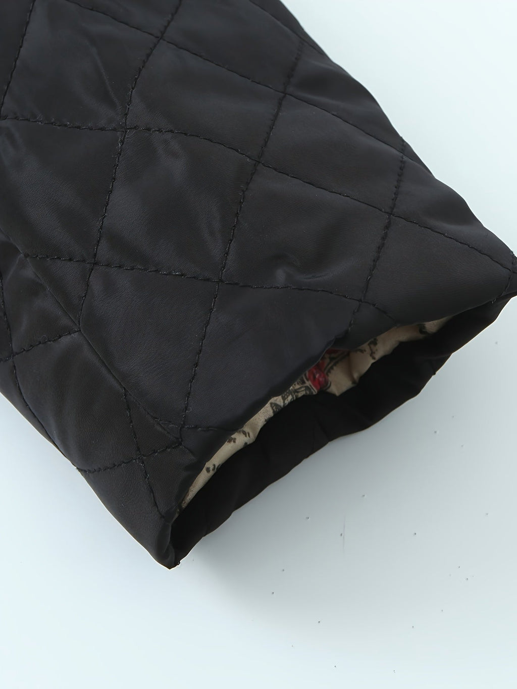 Women's Quilted Jacket Hooded with Fleece Lining - 9
