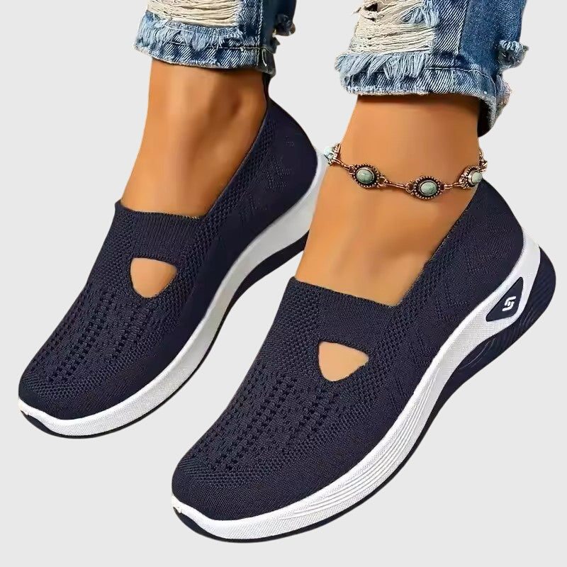 Emely | Orthopaedic Slip-On Shoes - Black