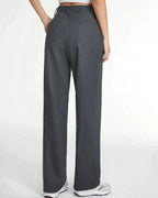 Women's Tailored Trousers Slim Fit with Elongating Line - 18