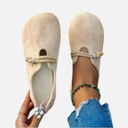 Women's Slip-On Loafers with Braided Trim Detail