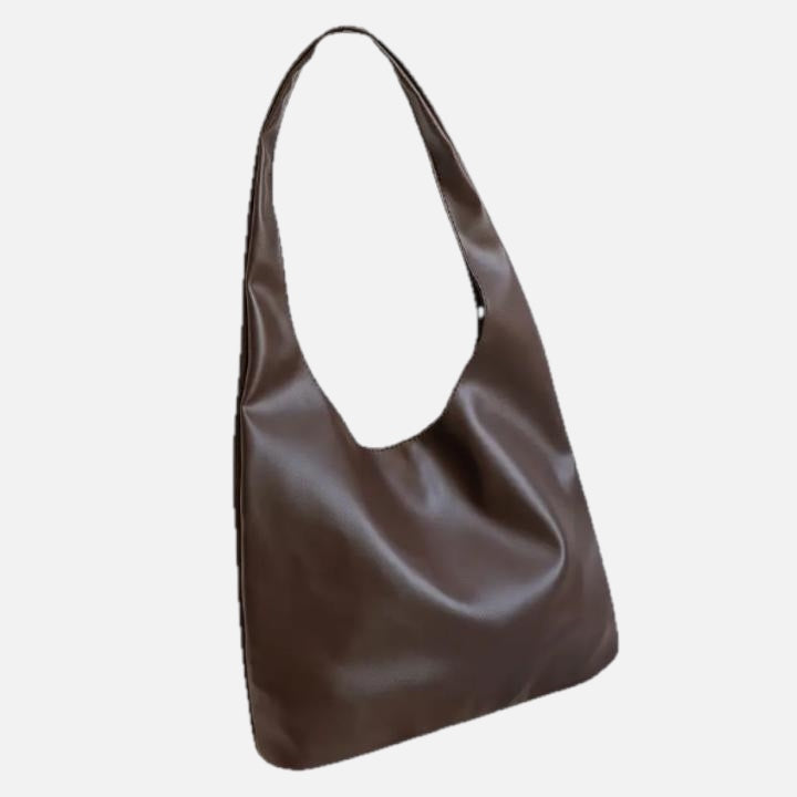 Women's Tote Bag with Shoulder Strap and Slouchy Silhouette - 1