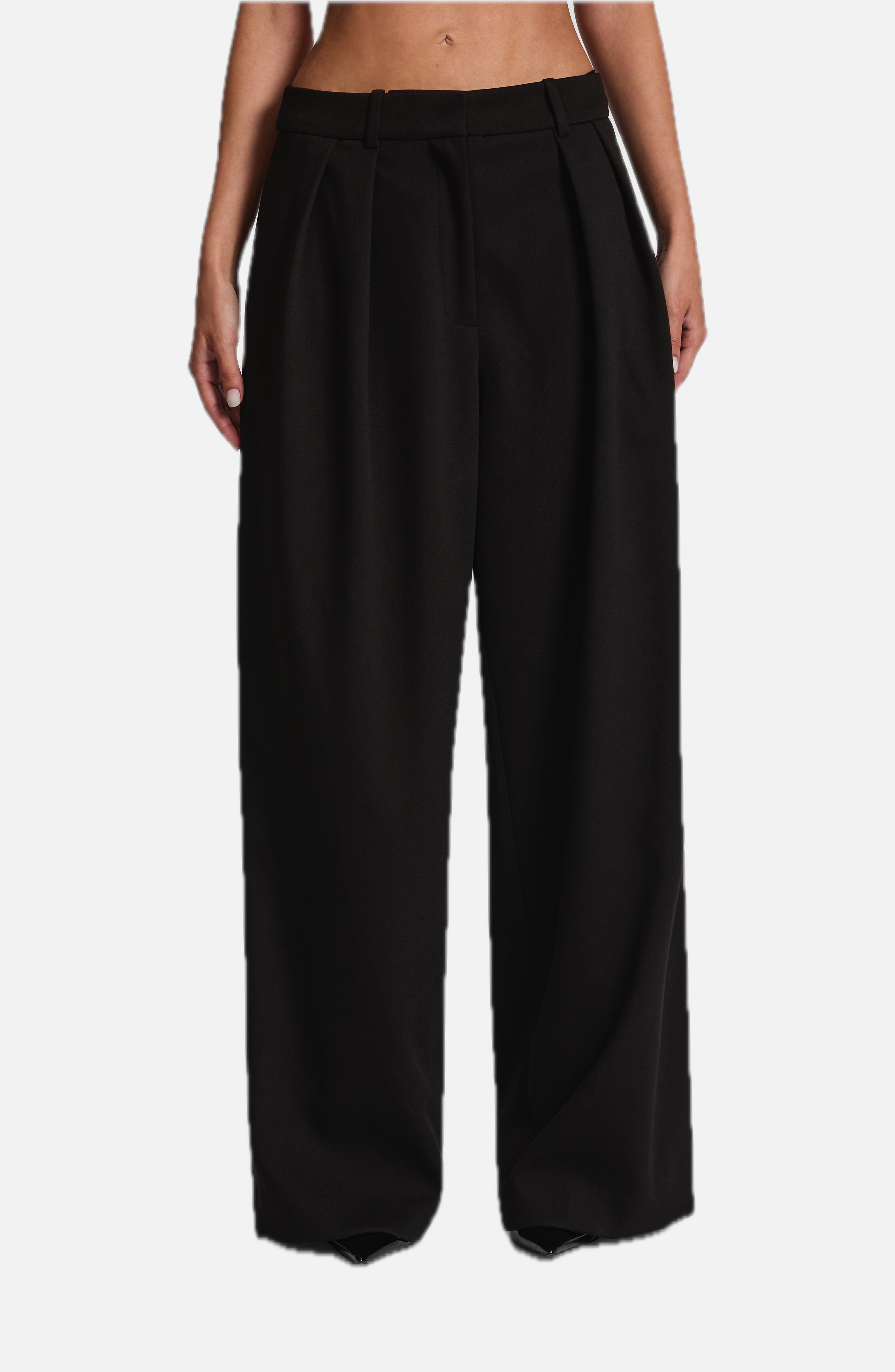 Women's High-Waist Wide-Leg Tailored Trousers - 1