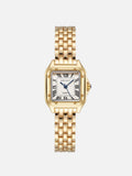 Women's Square Case Bracelet Watch with Roman Numerals