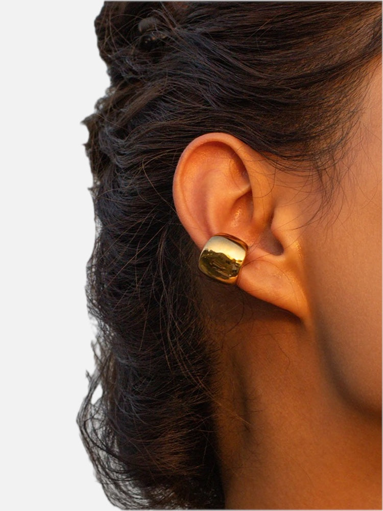 Chunky Ear Cuff Set with No-Piercing Clip Fit