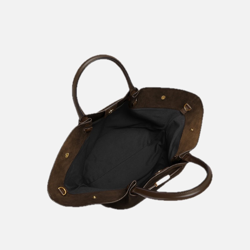 Tote Bag with Detachable Strap and Sturdy Handles