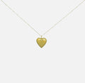 Women's Heart Pendant Necklace with Fine Chain