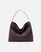 Women's Woven Tote Bag with Minimalist Silhouette