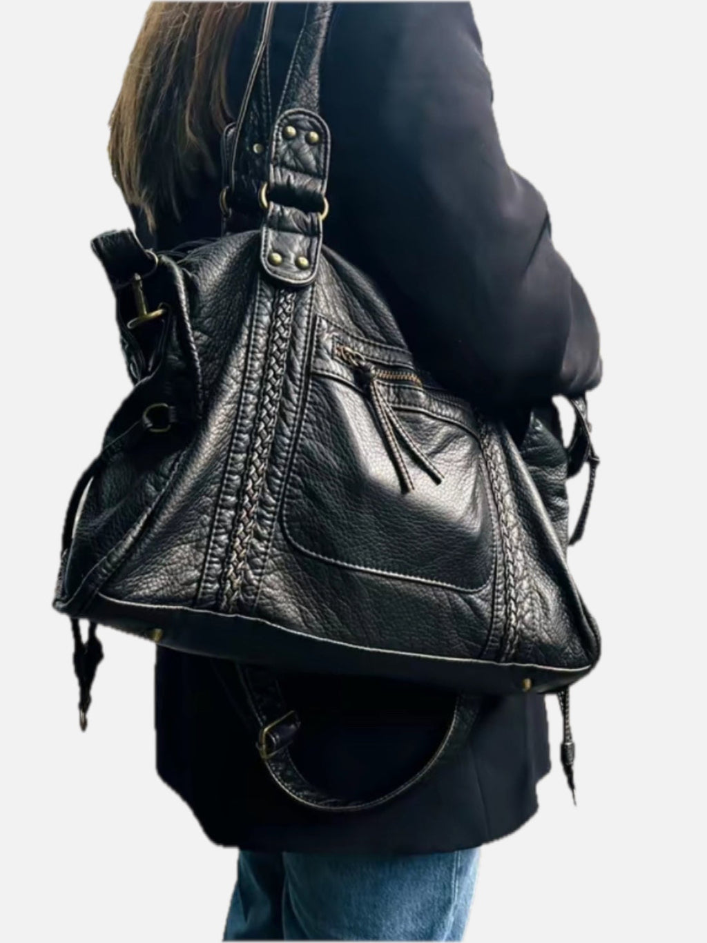 Women's Shoulder Bag with Minimalist Silhouette