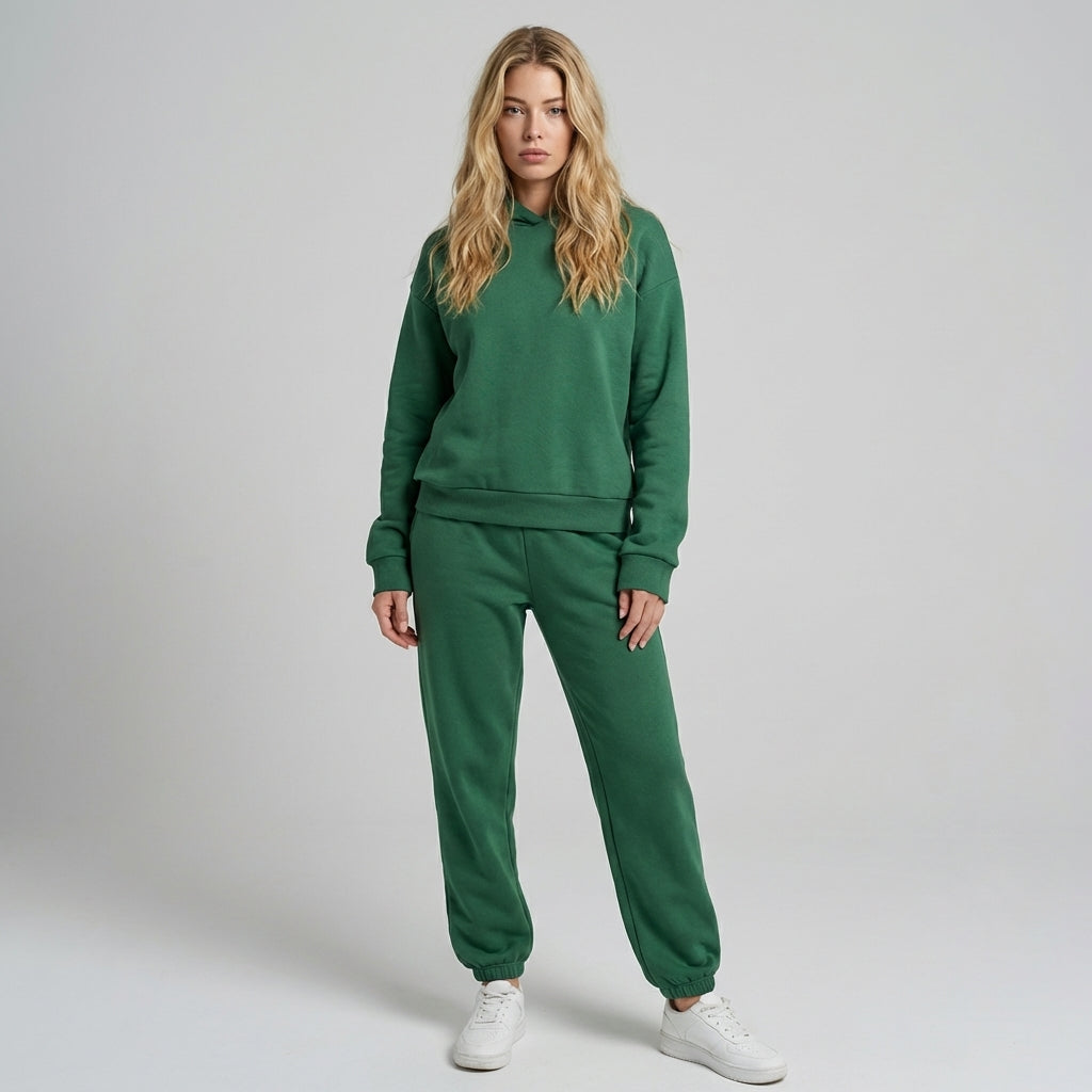 Women's Hoodie and Jogger Set Relaxed Lounge Wear - 16